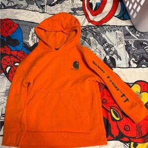 Carhartt kids Vibrant Orange Hoodie